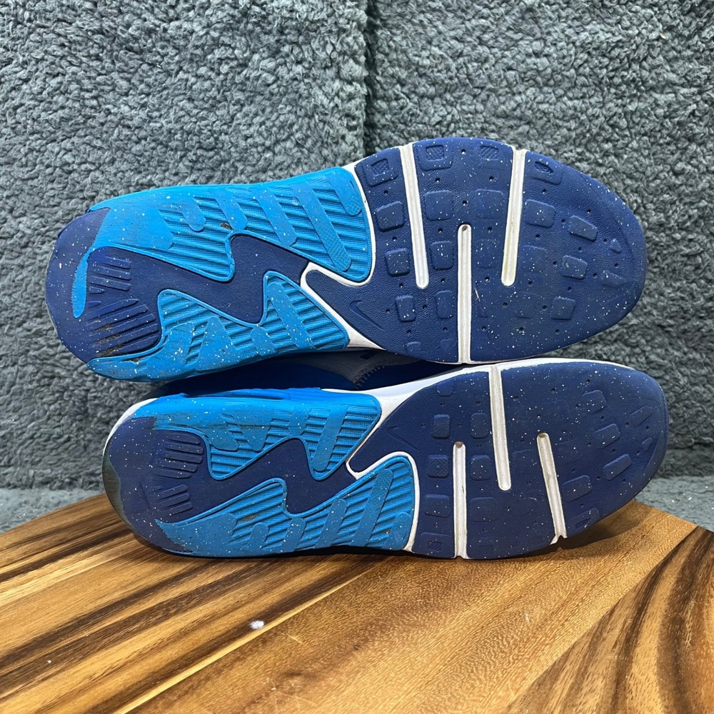 Nike Air Max Excee Sneakers White Blue Mens Shoes‎ Athletic Casual 7Y - Picture 10 of 12